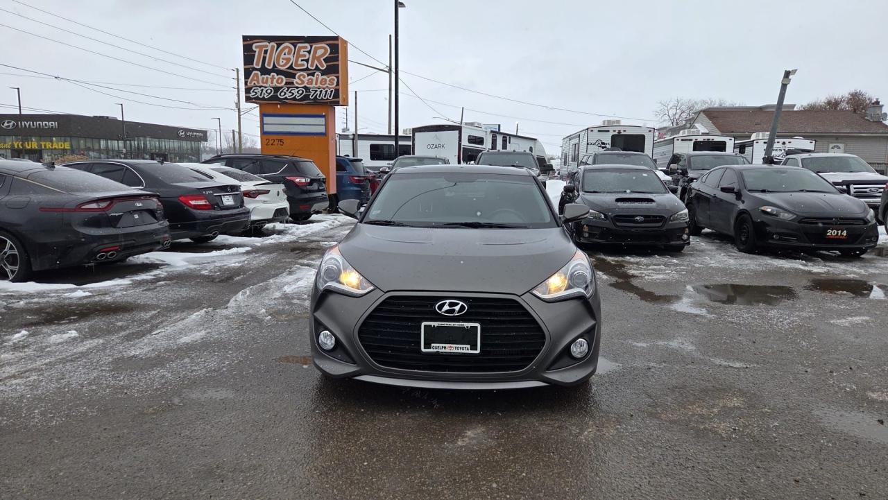 2014 Hyundai Veloster TURBO, AUTO, LEATHER, ONLY 60,000KMS, CERT Photo