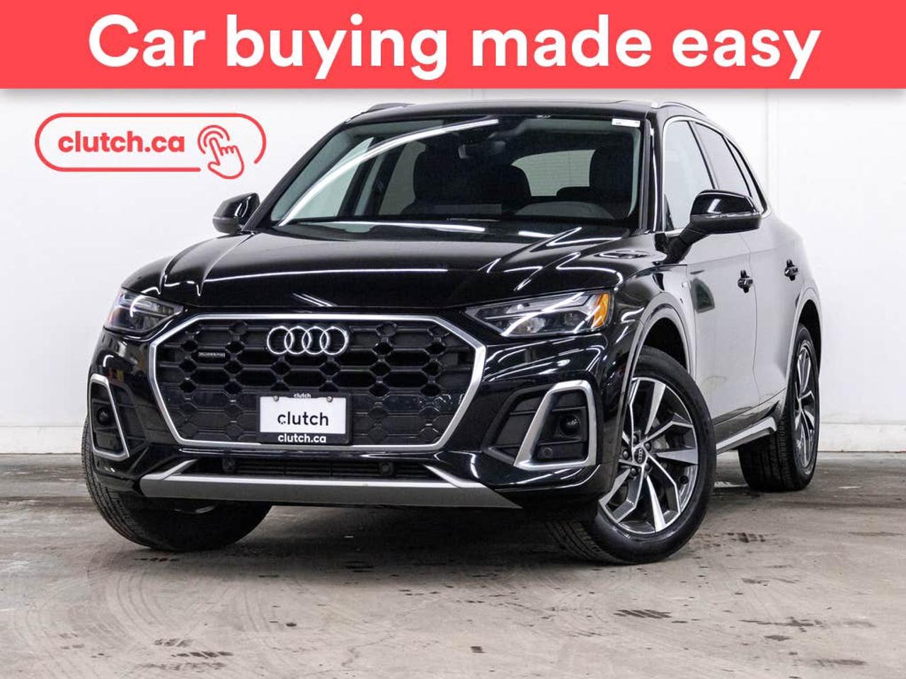 Speed-Sensitive Volume, Bluetooth Music, Touchscreen Display and more!<br> <br>Clutch is the largest online used car retailer in Canada, delivering a seamless, hassle-free car-buying experience to drivers everywhere. Shop thousands of used cars online, get the right one delivered to your door, and enjoy peace of mind with our 10-Day Money-Back Guarantee. How sweet is that? To learn more, visit clutch.ca.<br> <br>The top features for this car include:<br> <br>Rear Climate Vents<br>Speed-Sensitive Volume<br>Bluetooth Music<br>Touchscreen Display<br>GPS Navigation<br>Cruise Control<br>Adaptive Cruise Control<br>Integrated Garage Door Opener<br>12V Outlet<br>Hands Free Device Connectivity<br>Ambient Lighting<br>Electric Parking Brake<br>Brake Assist<br>Power Tailgate/Hatch<br>Cornering Lights<br>Auto Dimming Rearview Mirror<br>Front Heated Seats<br>Power Lumbar Support<br>Rear Heated Seats<br>Folding Rear Seats<br>Driver Seat Memory System<br>Climate Control<br>Dual Zone Front Climate Control<br>Rear Climate Control<br>Apple CarPlay<br>Android Auto<br>Wireless Charging<br>USB Input<br>Keyless Entry<br>Push Button Start<br>Passive Keyless Entry<br>Power Folding Exterior Mirrors<br>Lane Departure Warning<br>Active Lane Keep Assistance<br>Blindspot Sensors<br>Forward Collision Mitigation<br>Rear Collision Warning<br>Rear Collision Mitigation<br>Pedestrian Detection<br>Heated Steering Wheel<br>One-Touch Windows<br>Rain Sensing Wipers<br>Rear Window Defroster<br>Panoramic Sunroof<br>Hill Assistance<br>Automatic High Beams<br>Rear View Camera<br>Parking Sensors<br>Rear Parking Sensors<br>Power Driver Seat<br>Power Passenger Seat<br>Auto Stop/Start<br> <br>Seamless home delivery - Delivery to your door in a matter of days. Available on select packages.<br> <br>Try it out for 10 days - If you do not like it, we will take it back. <br> <br>Quality assured - All cars go through our rigorous 210-point inspection and reconditioning process.<br> <br>Peace of mind - Warranty and protection plans available.<br> <br>Haggle-free - No haggling or hard sells.<br> <br>100% Transparency - Full inspection reports on every car, including high-res photography and a free Carfax report.<br> <br>Listed price is for cash purchase only and does not include taxes, Shipping Fees (if applicable), Delivery Fees (if applicable), government licensing fees.<br> <br>Previous Provincial Registrations:<br>Ontario<br> <br>Stock # 90146