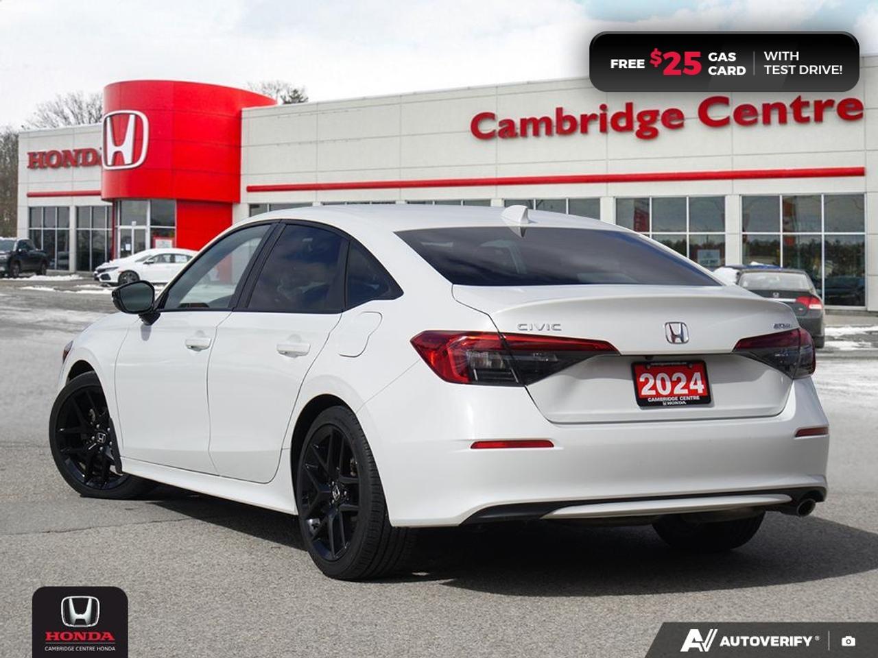 2024 Honda Civic Sport POWER SUNROOF | REARVIEW CAMERA | APPLE CARPLAY™/ANDROID AUTO™ Photo