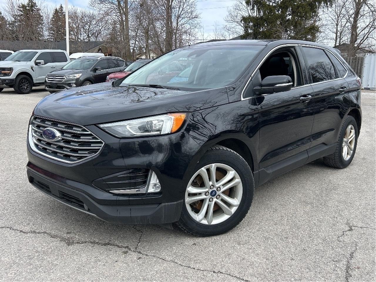 <p>Looking for a reliable and versatile SUV thats ready for Canadian adventures? Check out this used 2020 Ford Edge SEL AWD, available now at Winegard Ford! This stylish crossover is equipped to handle whatever the road throws your way, from city commutes to weekend getaways. With its all-wheel-drive system, youll experience confident handling and control in various weather conditions. This Edge has a comfortable interior, packed with features designed to enhance your driving experience. Plus, with only 98972KM on the odometer, this Ford Edge is ready for many more adventures.</p><p>&nbsp;</p><p>This Ford Edge SEL AWD is loaded with features to make your drive enjoyable and safe. Here are a few highlights:</p><p><br><br></p><ul><li><strong>Ford Co-Pilot360:</strong> Drive with confidence thanks to advanced safety features like Blind Spot Information System (BLIS), Automatic Emergency Braking (AEB), and Cross-Traffic Alert.</li></ul><p>&nbsp;</p><ul><li><strong>FordPass Connect:</strong> Stay connected on the go with a 4G mobile hotspot, keeping you and your passengers entertained and informed.</li></ul><p>&nbsp;</p><ul><li><strong>Heated Seats:</strong> Enjoy the comfort of heated seats, perfect for those chilly Canadian mornings.</li></ul><p>&nbsp;</p><ul><li><strong>Automatic Full-Time All-Wheel Drive:</strong> Provides enhanced traction and stability in all weather conditions.</li></ul><p>&nbsp;</p><ul><li><strong>Reverse Camera Back-Up Camera:</strong> Makes parking and maneuvering in tight spaces a breeze.</li></ul><p><br><br></p><p>Visit Winegard Ford today to experience this exceptional Ford Edge SEL AWD for yourself!</p><p>&nbsp;</p><p><strong><em>Powered by AutoIntelligence&trade;</em></strong><br>Vehicle information has been generated using artificial intelligence and is provided for informational purposes only. While efforts are made to ensure accuracy, please confirm all details directly with the dealer.</p><p>&nbsp;</p>