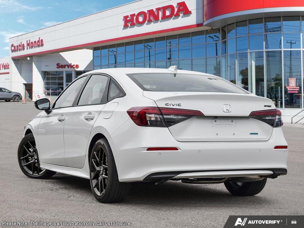 2026 Honda Civic Hybrid 4DR ECVT SPORT Photo4