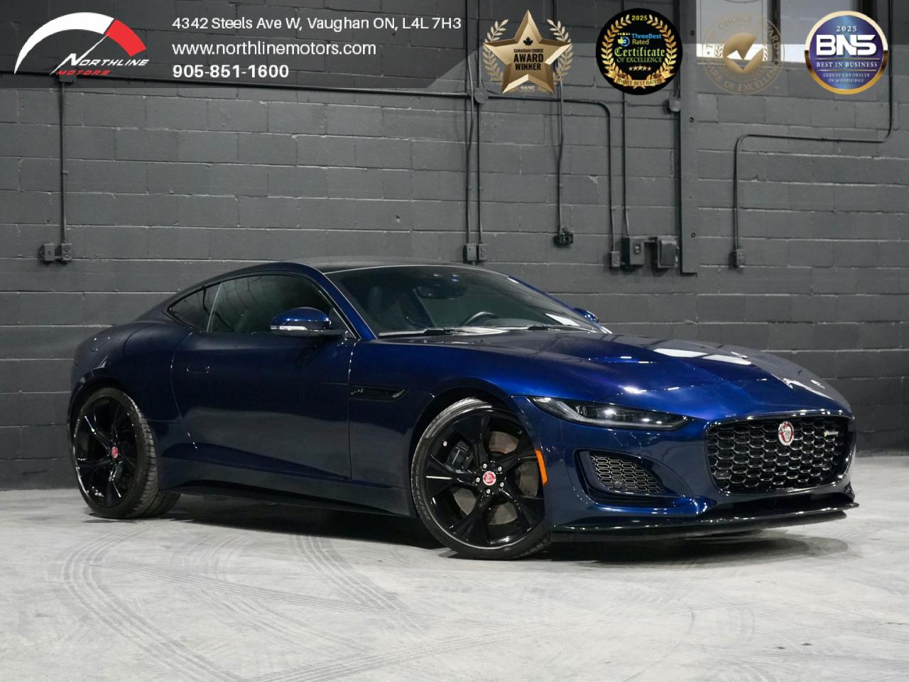 Used 2022 Jaguar F-Type Coupe P450 R-Dynamic| PANO|MERIDIAN|DRIVE ASSIST for sale in Vaughan, ON