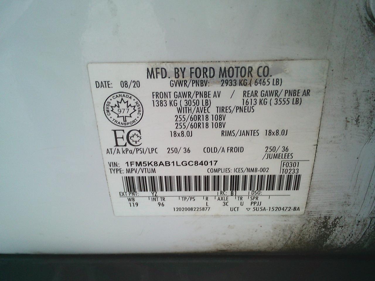 2020 Ford Explorer AWD + TOW PKG Photo