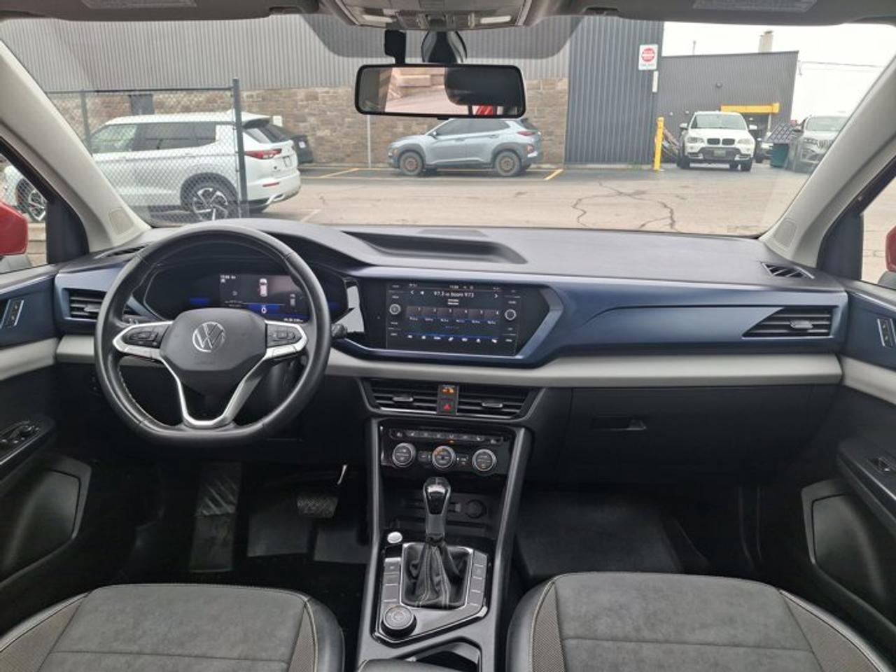 2022 Volkswagen Taos Comfortline AWD | Sunroof | Power Seat | Heated Seats | BSM | CarPlay + Android | Rear Cam and More! Photo