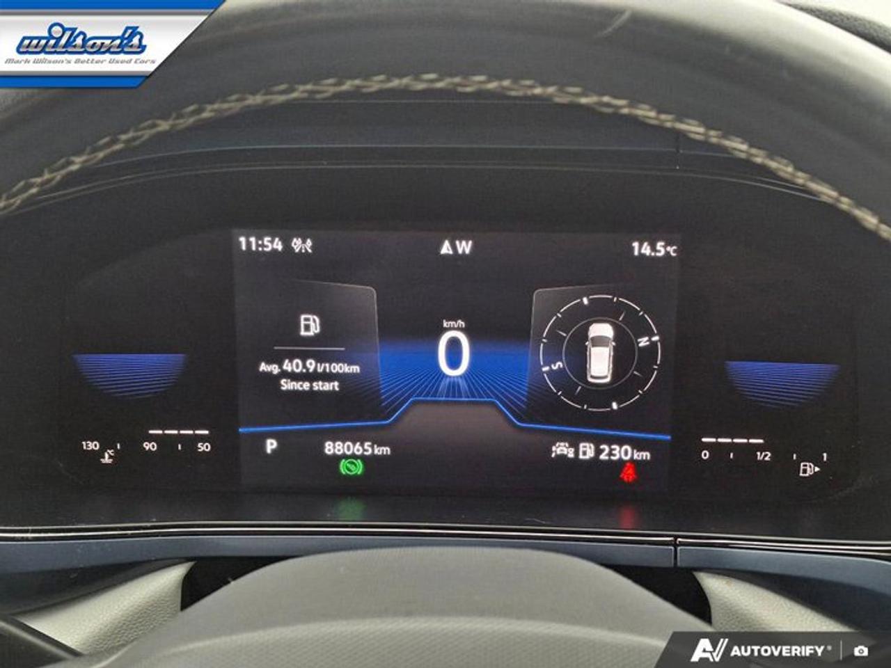 2022 Volkswagen Taos Comfortline AWD | Sunroof | Power Seat | Heated Seats | BSM | CarPlay + Android | Rear Cam and More! Photo