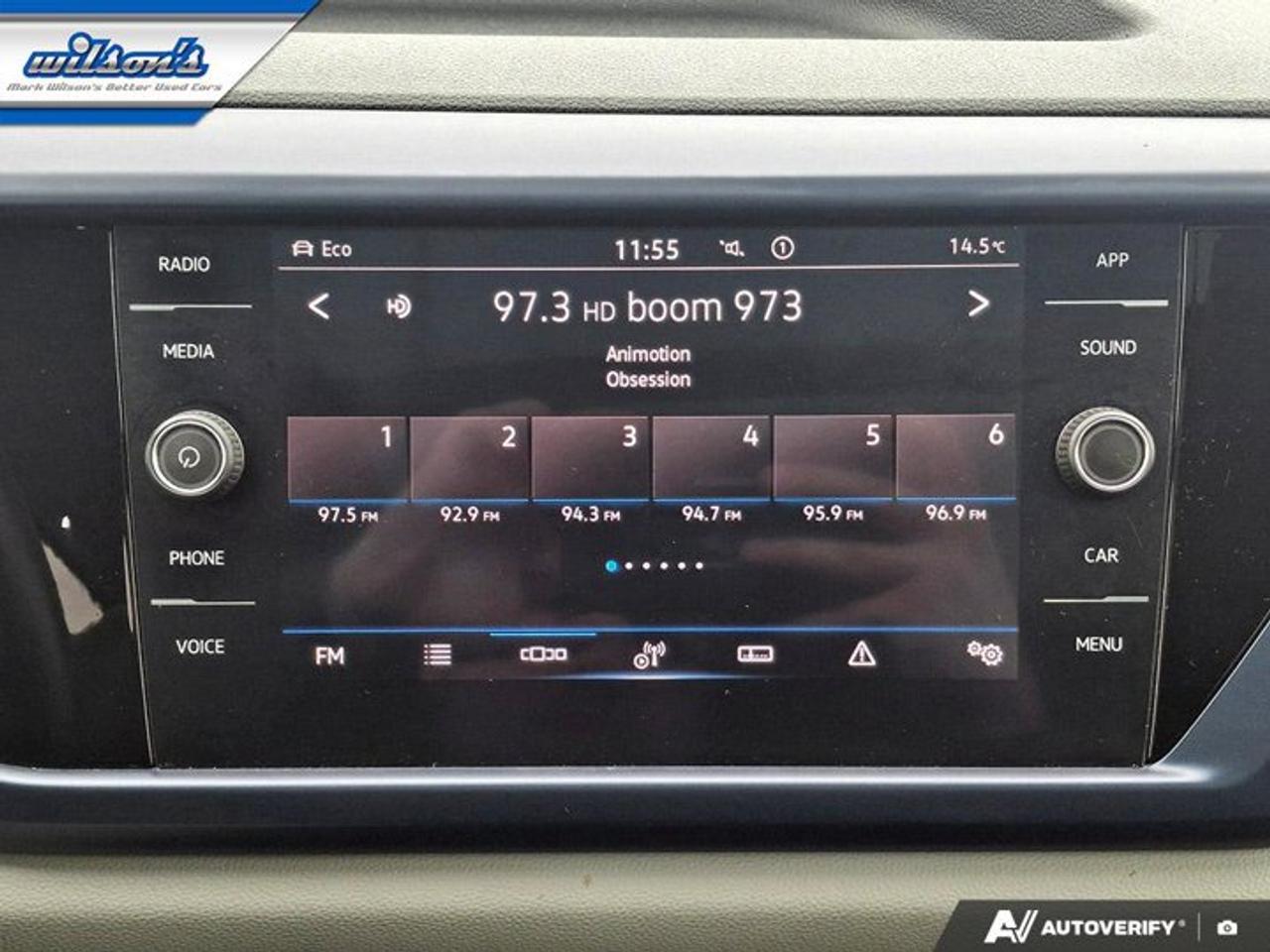 2022 Volkswagen Taos Comfortline AWD | Sunroof | Power Seat | Heated Seats | BSM | CarPlay + Android | Rear Cam and More! Photo
