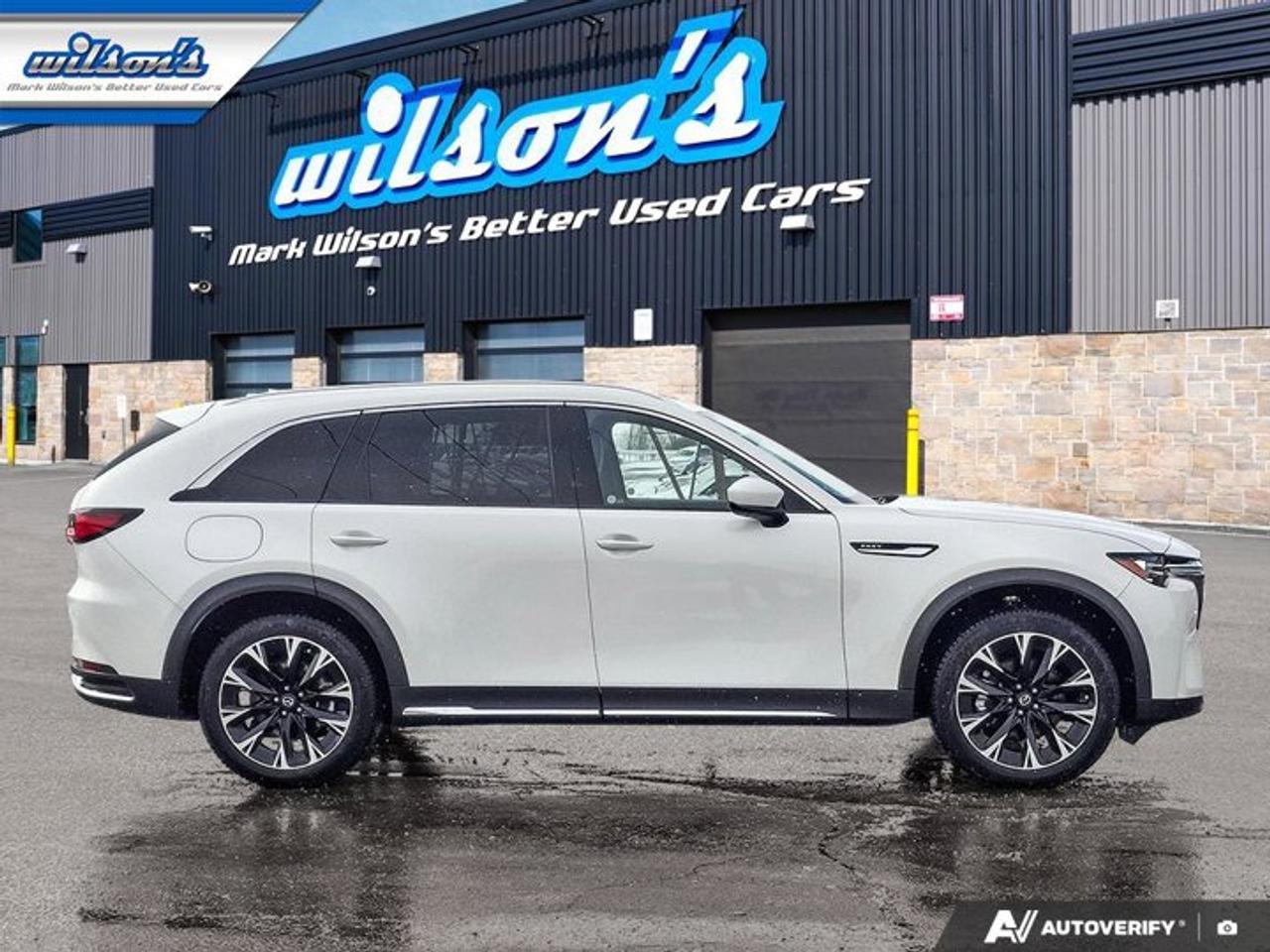 2025 Mazda CX-90 PHEV GT PHEV AWD | 2nd Row Bucket Seats | Leather | Sunroof | Nav | 360 Camera | Adaptive Cruise & More ! Photo