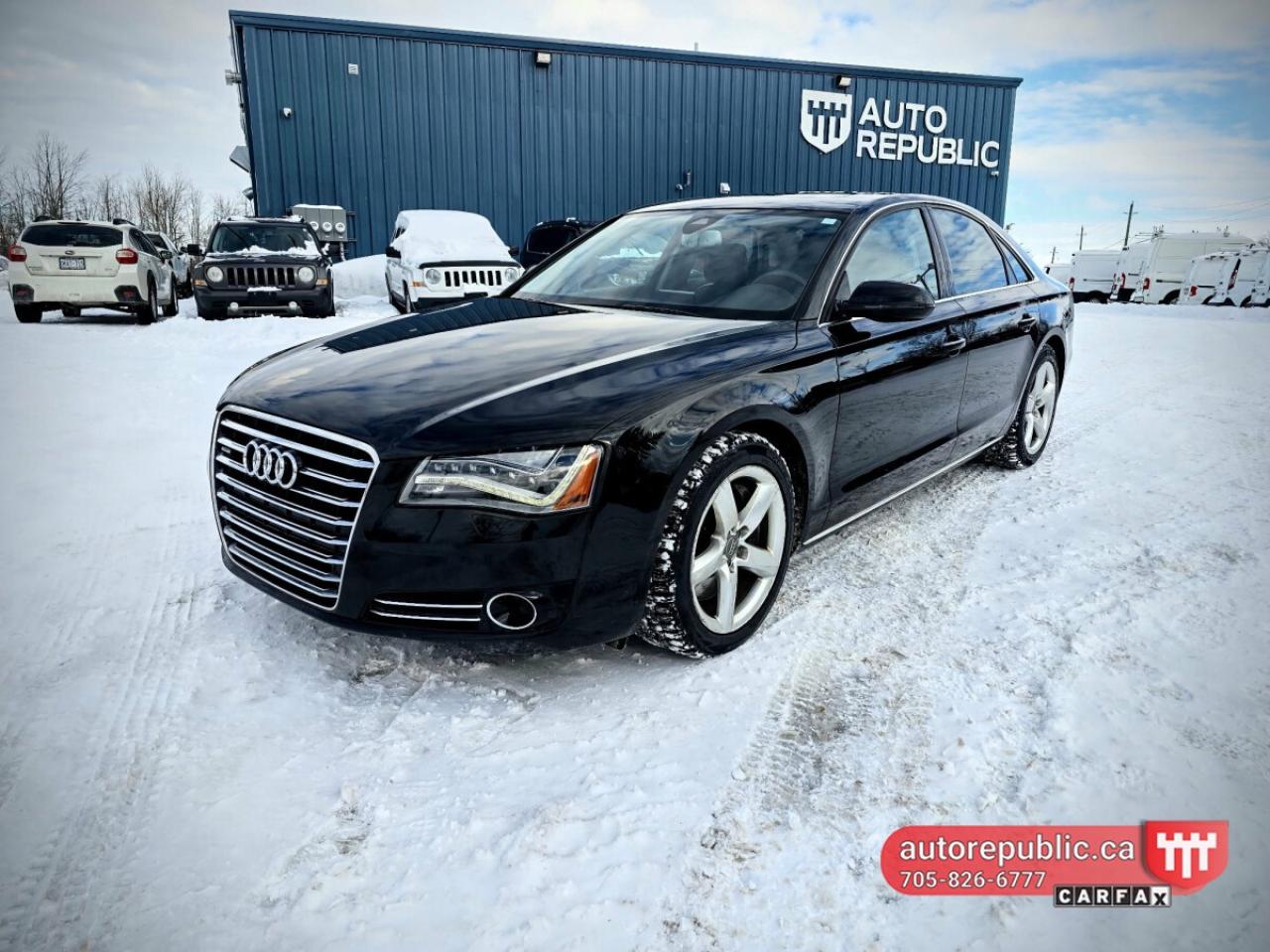 Used 2011 Audi A8 Quattro Certified No Accidents Mint Condition for sale in Orillia, ON