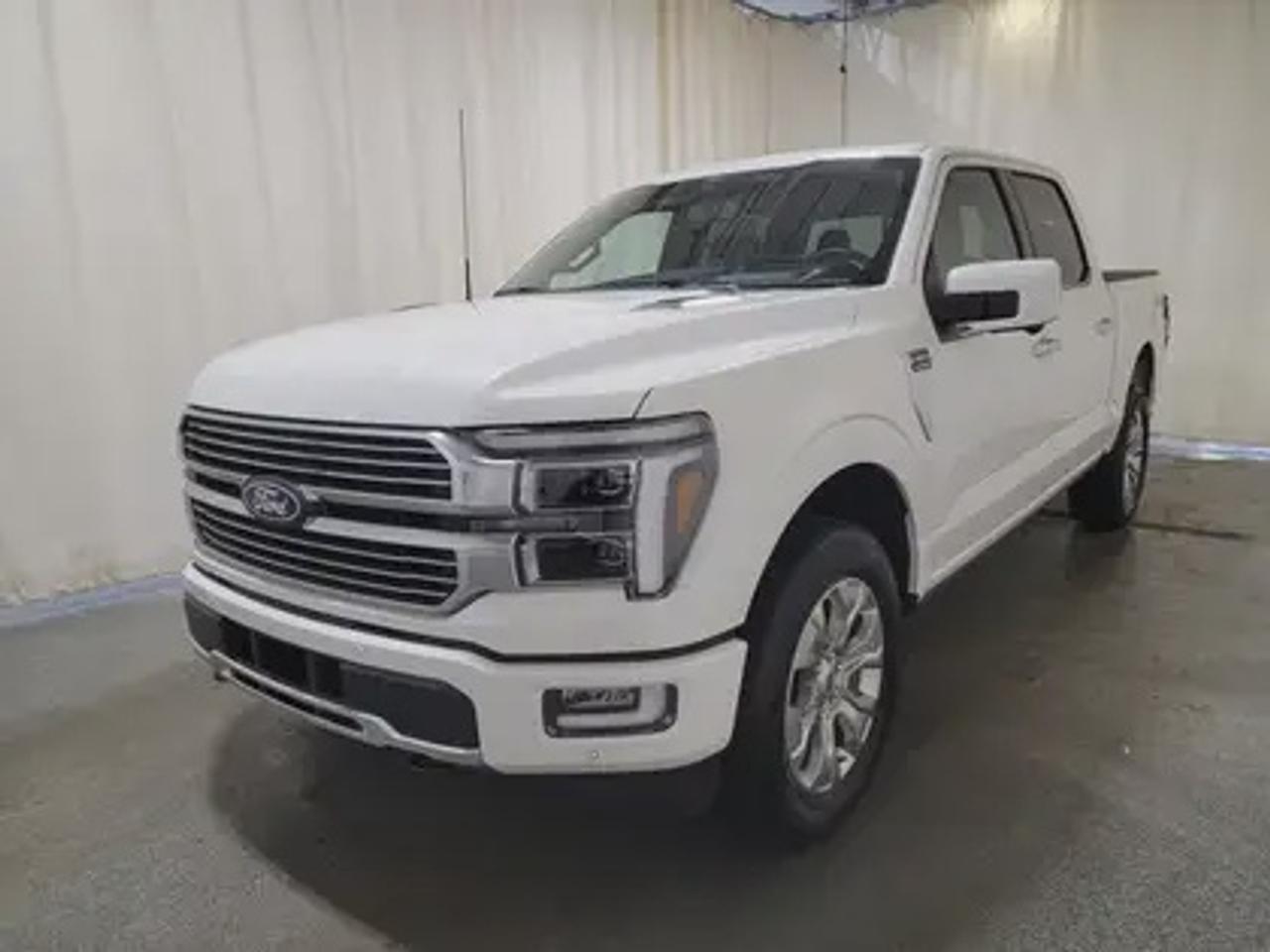 The all-new 2026 Ford F-150 Platinum 702A is presented in Star White Metallic Tri-Coat. Under the hood, it boasts the 3.5L EcoBoost® V6 engine, delivering an impressive 400 horsepower and 500 lb-ft of torque. Paired with a 10-speed automatic transmission, this powerhouse truck achieves a combined fuel economy of 12.3L/100km (23 miles per gallon).

This vehicle comes with the All-Weather Packageready to take on any season! 

Snow, rain, mud, or sunshinethis vehicle is built for it all! The All-Weather Package adds extra protection where it matters most, with premium mud flaps to shield your paint from road debris, all-weather floor mats to protect your interior from lifes messes, and Xpel paint protection to help guard against those infuriating rock chips. Drive with confidence, knowing your investment is protected from Reginas elements. 

Key Features:
Power-Deployable Running Boards
20 Gloss Black Aluminum Painted Wheels
Heated Front and Rear Heated Seats
Heated Steering Wheel
Power Tilt/Telescopic Heated Steering Wheel
Ventilated Front Seats
Memory Driver Seat
Bed Utility Package
BlueCruise
14 Speaker B&O Unleashed Sound System
Mobile Office Package
Tow/Haul Package
Platinum Satin Appearance Package
Twin Panel Moonroof

Engineered for Saskatchewans demanding climate and road conditions, the 2026 F-150 Platinum delivers an unrivaled combination of cutting-edge technology, premium comfort, and unmatched capability. Advanced safety features like Reverse Brake Assist, Lane-Keeping System, Dynamic Brake Support, and Zone Lighting ensure confidence on every drive.

Bennett Dunlop Ford, proudly serving Regina for over 40 years, is conveniently located at 770 Broad Street. With over 3,500 Google reviews, our reputation reflects our commitment to providing a fast, easy, and enjoyable vehicle-buying experience. We eliminate the hassle with no admin or documentation fees, transparent upfront pricing that lets you shop with total confidence. But were more than just a dealershipwere driven to make a difference by supporting local community initiatives and events that matter to you. Visit Bennett Dunlop Ford today and experience why were Reginas trusted choice for quality vehicles, exceptional service, and a genuine commitment to driving change in our community!