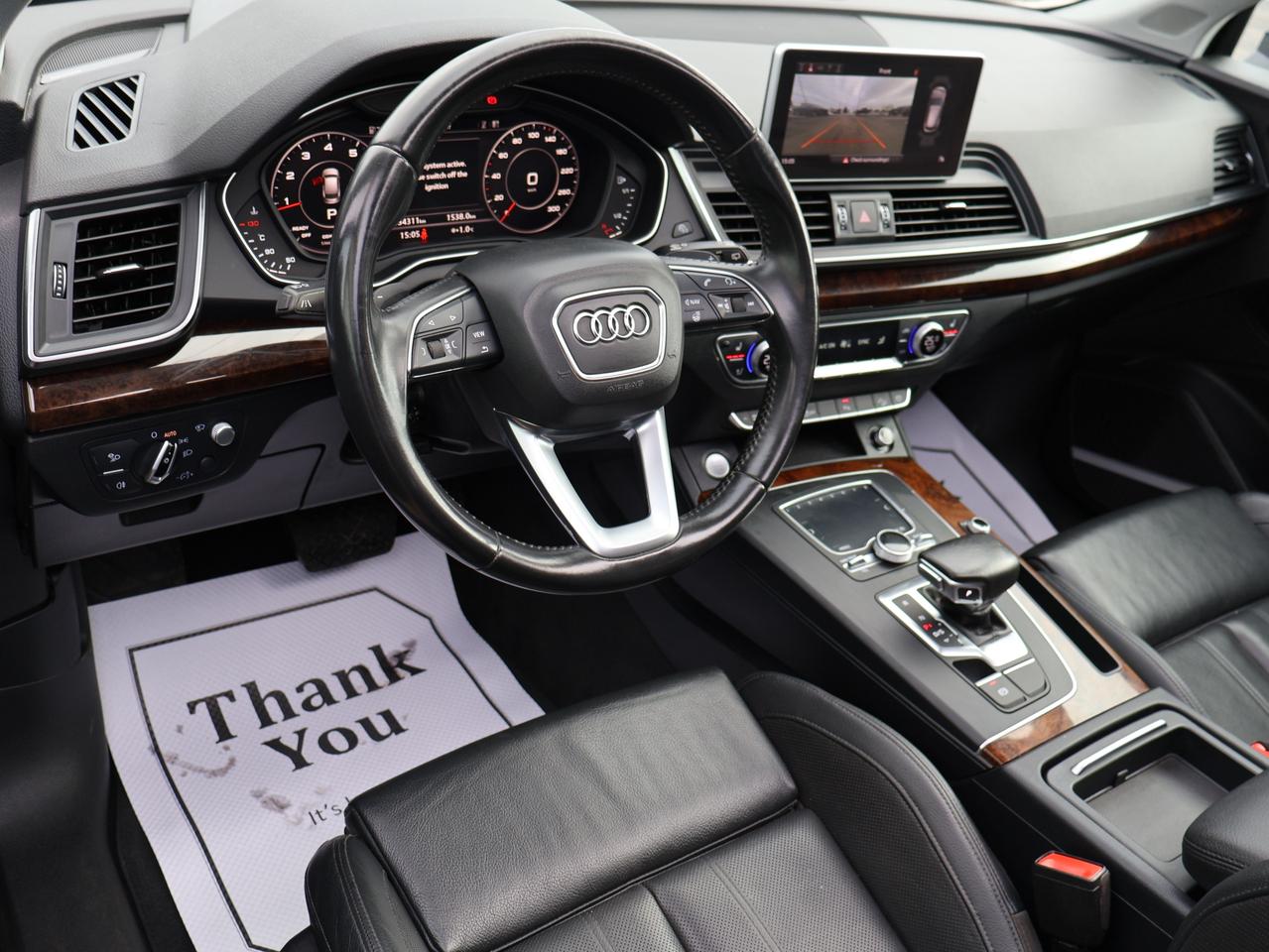 2018 Audi Q5 TECH AWD CERTIFIED *AUDI MAINTAIN* CAMERA NAV BLUETOOTH LEATHER HEATED SEATS PANO ROOF CRUISE ALLOYS Photo