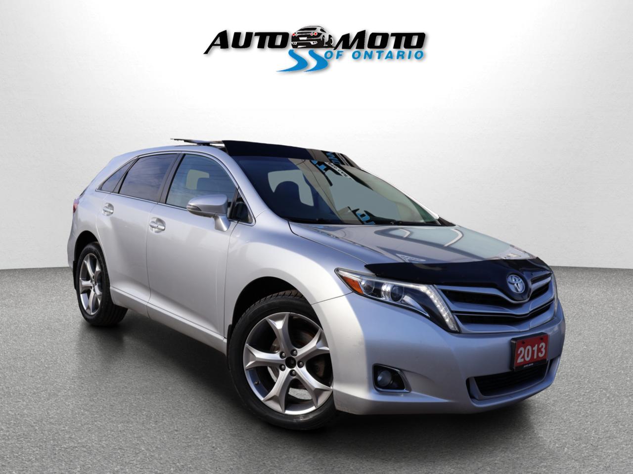 Used 2013 Toyota Venza V6 AWD CERTIFIED CAMERA BLUETOOTH LEATHER HEATED SEATS PANO ROOF CRUISE ALLOYS for sale in Burlington, ON