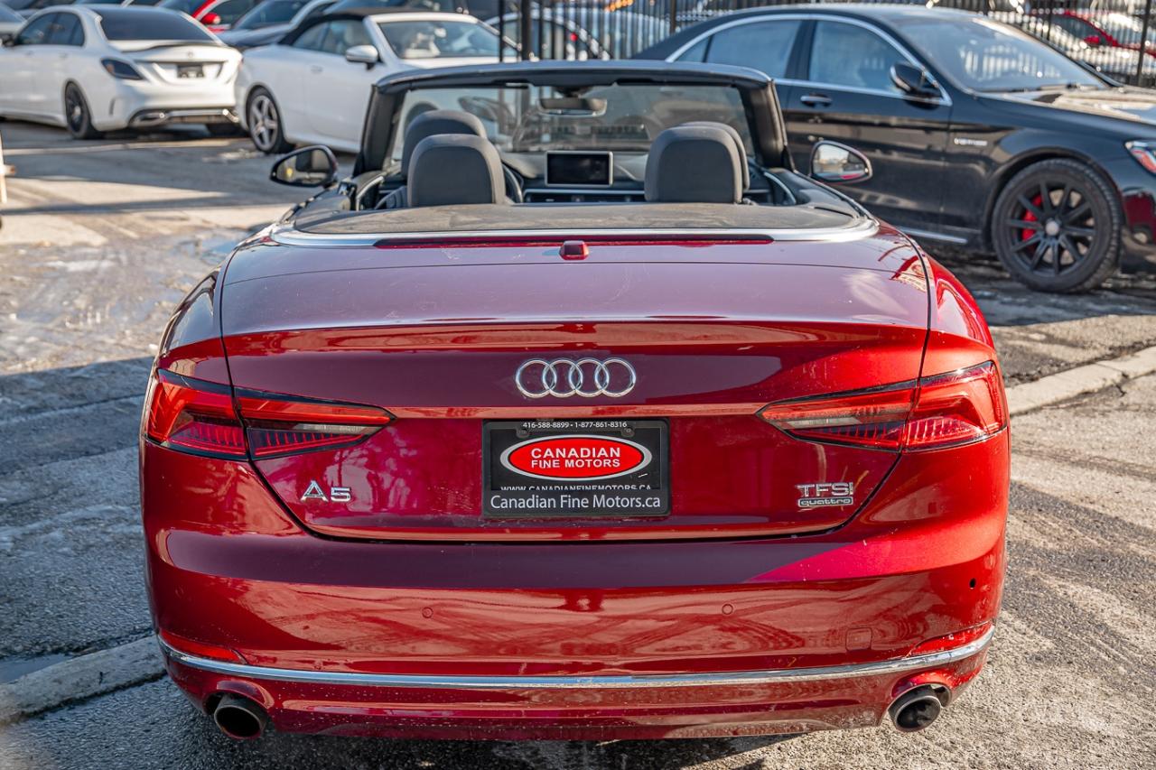 2018 Audi A5 TECHNIK CONVERTIBLE | CLEAN CARFAX | BANG & OLUFSO Photo