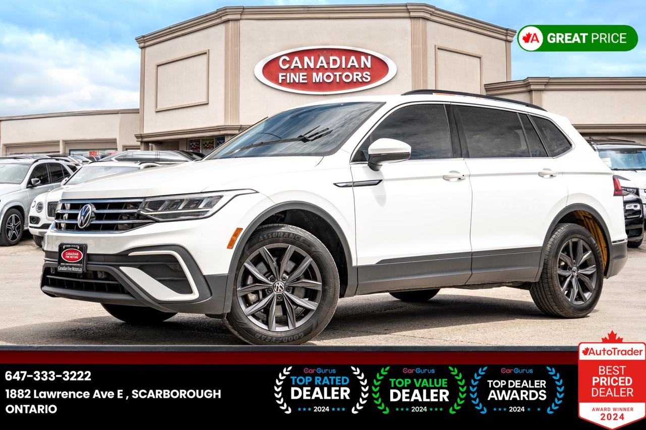 2023 Volkswagen Tiguan COMFORTLINE 4MOTION PANO CLEAN CARFAX HEATED Photo0