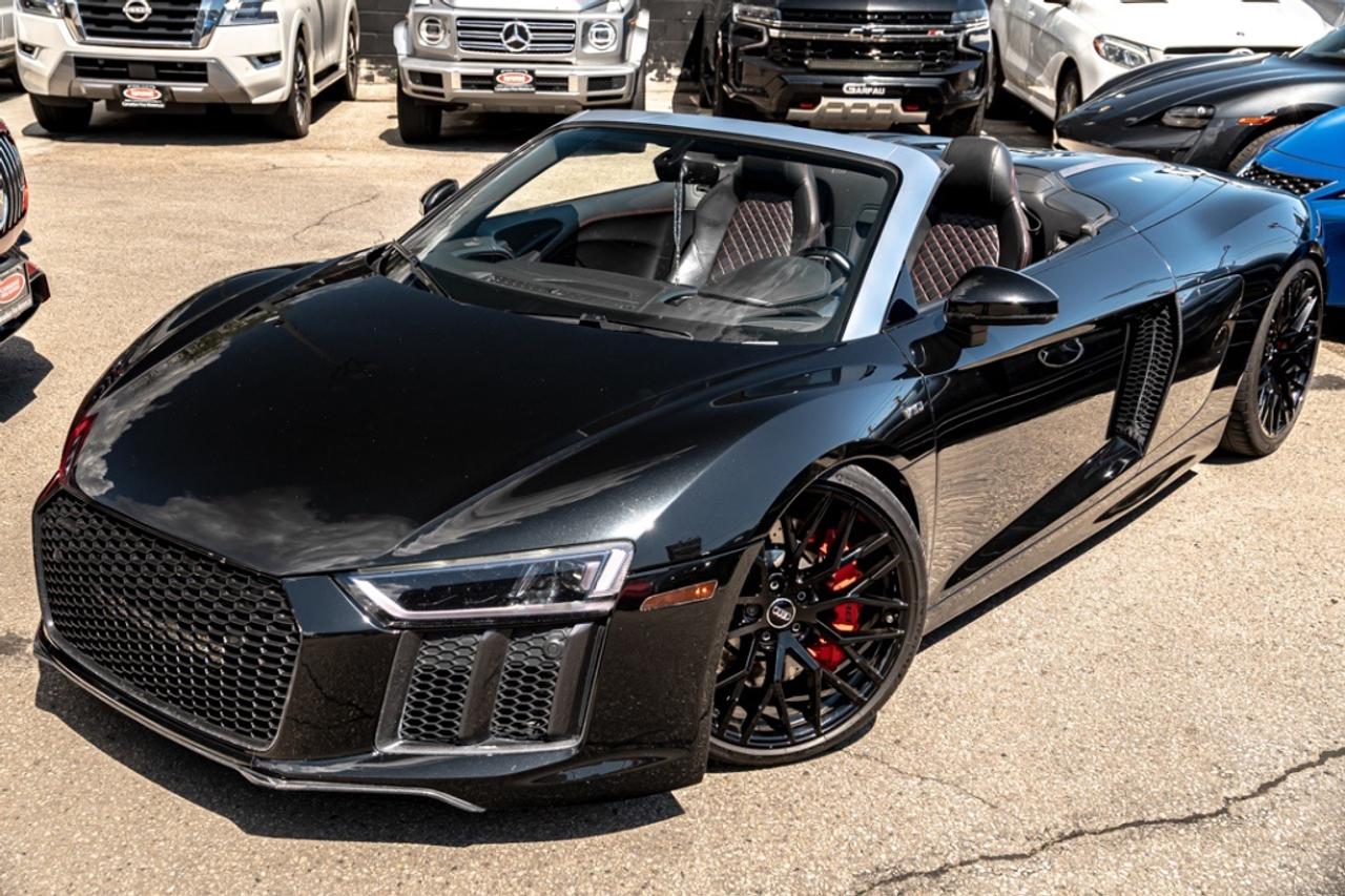 2017 Audi R8 SPYDER V10 LE MANS CARBON INT & EXT DIAMON Photo3