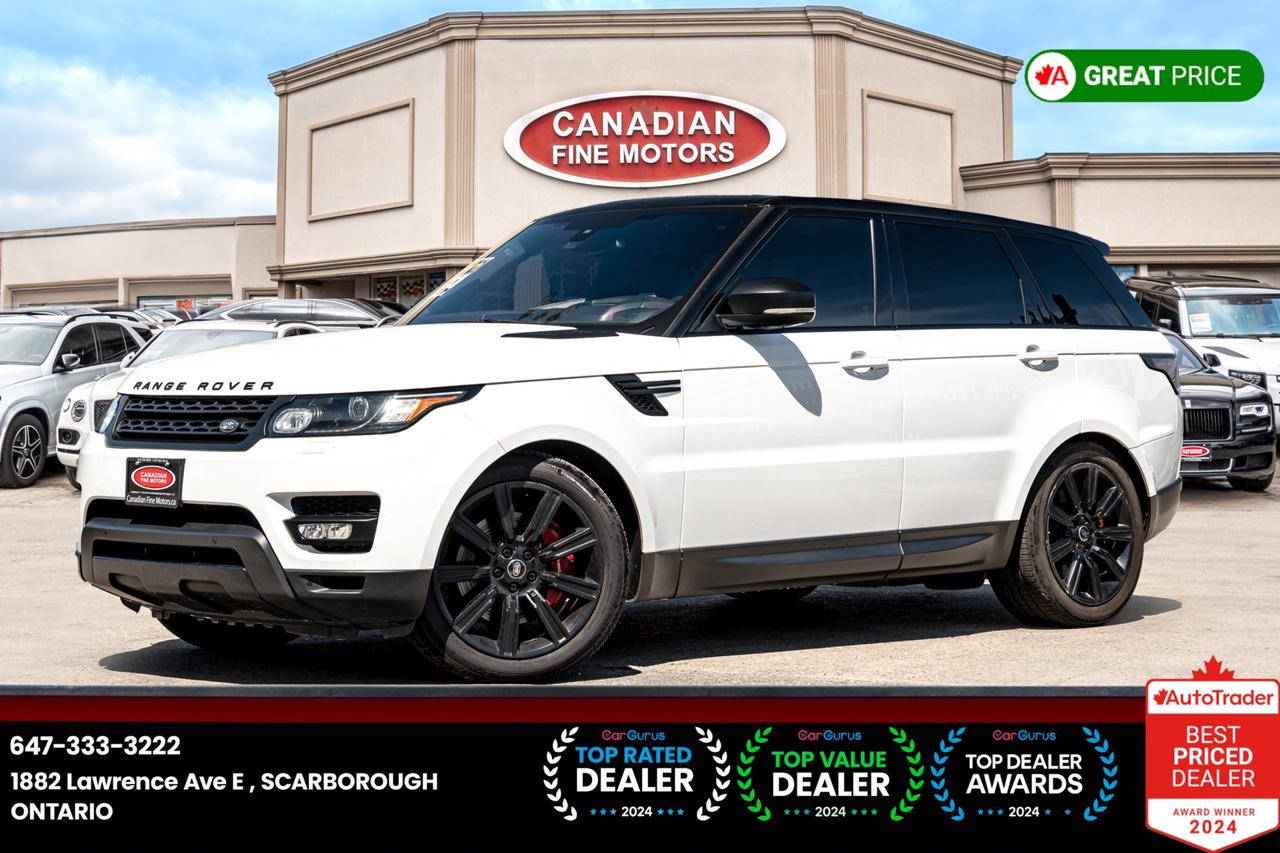 <p>ENJOY 6 MONTHS NO PAYMENT!! LAND ROVER INSPECTION AVAILABLE UPON REQUEST!! ***CARFAX VERIFIED UPON REQUEST*** AUTO, WHITE OVER BLACK LEATHER INT, PANORAMIC SUNROOF,HEATED SEATS, REAR, AIR CONDITIONING, CRUISE CTRL, CLIMATE CONTROL, TILT WHEEL, NAVIGATION SYSTEM, BACKUP CAMERA, BLUETOOTH, TRACTION CONTROL, AND MORE! PRICE EXCLUDES ALL APPLICABLE TAXES AND LICENSING. ALL VEHICLES, UNLESS OTHERWISE SPECIFIED CAN BE CERTIFIED FOR AN ADDITIONAL COST OF $695. OTHERWISE AS PER REGULATIONS THE VEHICLE IS NOT CERTIFIED NOT DRIVABLE. **PRICE ADVERTISED ONLINE HAS A $1500 FINANCE PURCHASING CREDIT, CASH PRICE MAY DIFFER. PLEASE CONTACT THE DEALER FOR MORE INFORMATION ON CASH PURCHASE. *DO NOT REFER TO CALCULATE MY PAYMENT TAB FOR CASH PURCHASE. ** ***FINANCING AVAILABLE**DEFERRAL OPTION AVAILABLE UP TO 6 MONTHS (NO PAYMENTS FOR 6 MONTHS)**INTEREST NOT INCLUDED IN DEFERRAL & EXTRA SUBJECT TO O.A.C**</p>