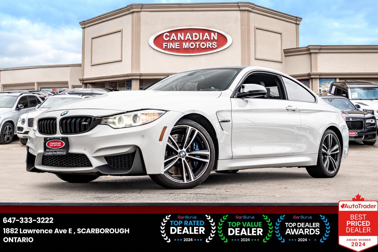 2015 BMW M4 COUPE | CLEAN CARFAX | CARBON PKG | NAVI | SUNROOF