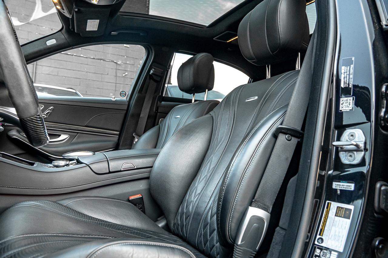 2019 Mercedes-Benz S-Class AMG S 63 4MATIC+ | CARBON FIBER PKG | HUD | BURMES Photo