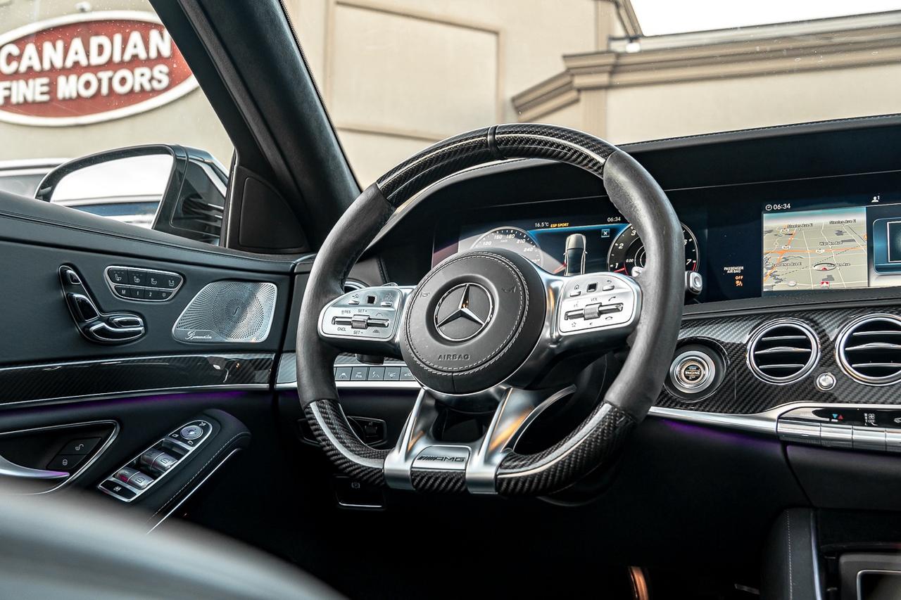 2019 Mercedes-Benz S-Class AMG S 63 4MATIC+ | CARBON FIBER PKG | HUD | BURMES Photo