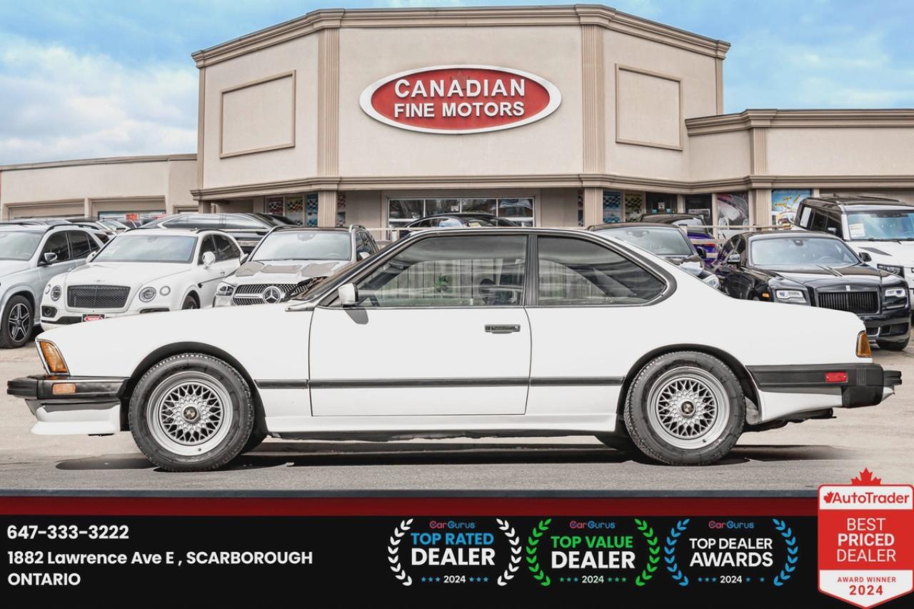 1987 BMW 6 Series M6 MANUAL | SUNROOF | ONE OWNER | LEATHER Photo