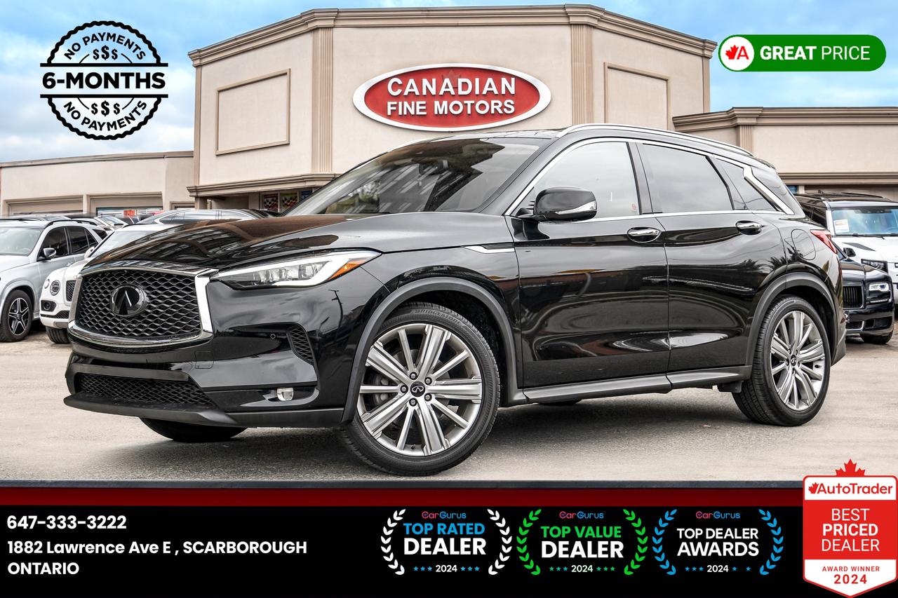 2020 Infiniti QX50 SENSORY AWD | NO ACCIDENTS | NAVI | CAM | PANO Photo0