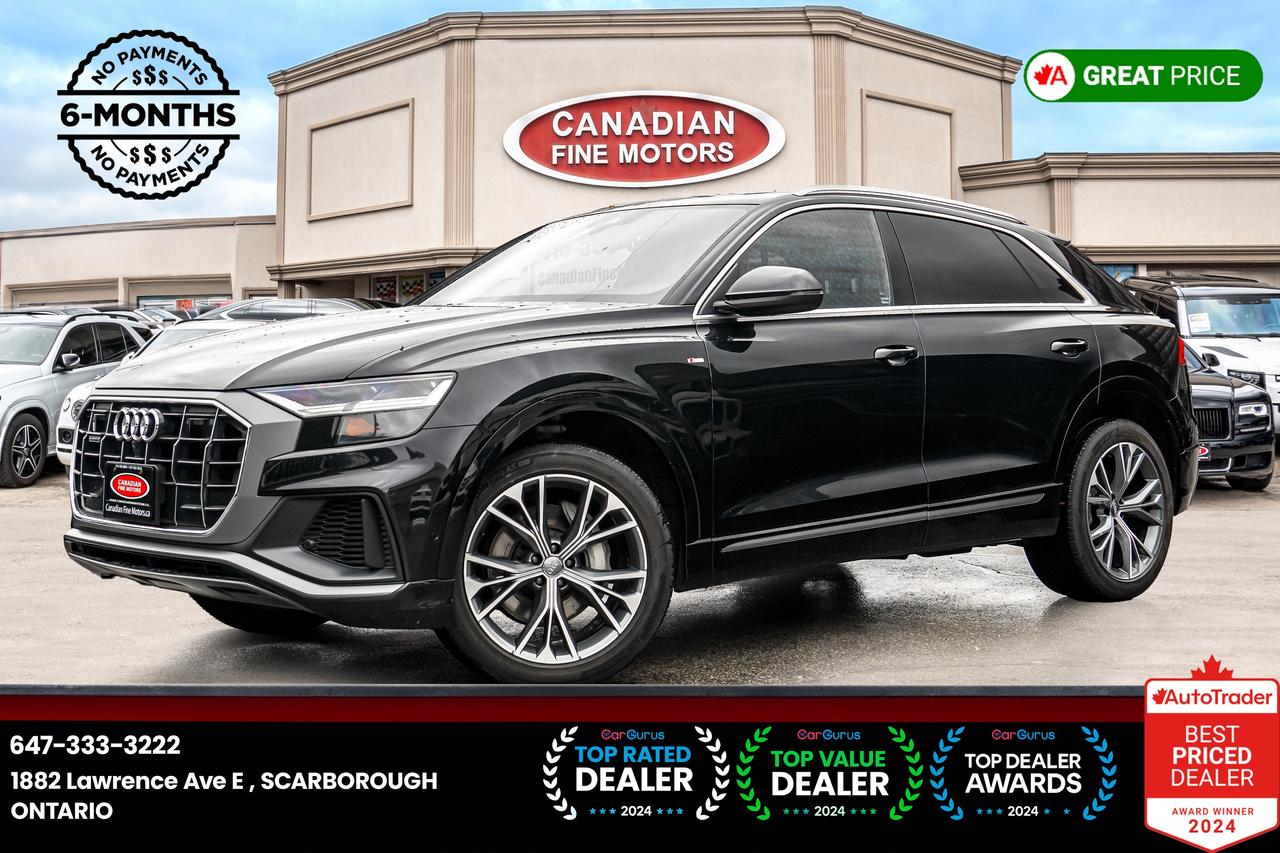 2019 Audi Q8 PROGRESSIV S-LINE QUATTRO | NAVI | BSM | PANO | WO Photo