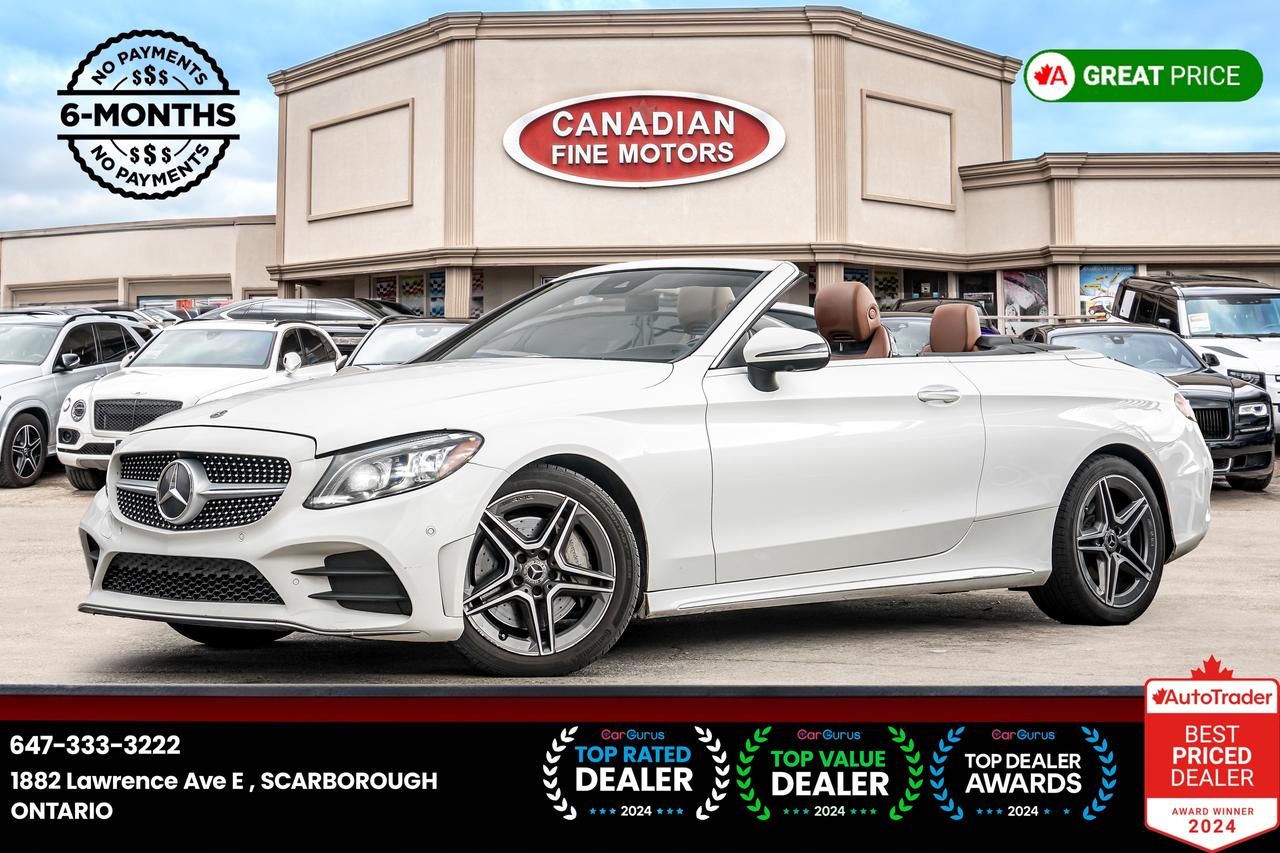 2019 Mercedes-Benz C-Class C 300 4MATIC CONVERTIBLE | AMG PKG | NAVI | CAM |