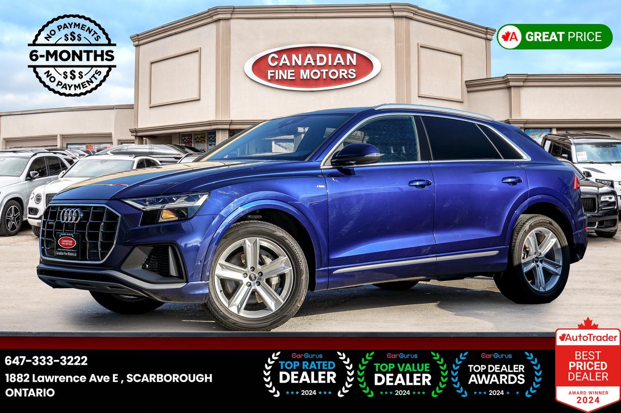 2021 Audi Q8 PROGRESSIV S-LINE QUATTRO | ONE OWNER | NAVI | PAN - Photo #1