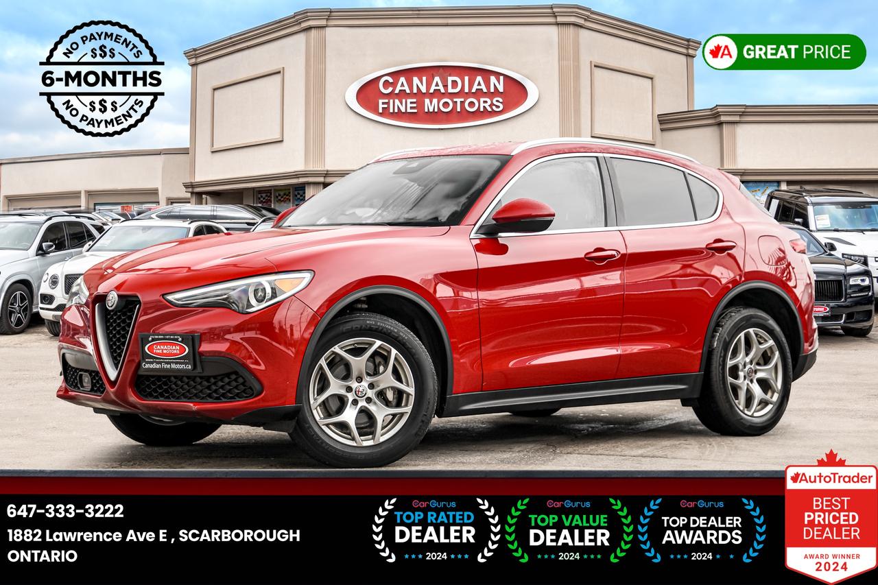 2021 Alfa Romeo Stelvio SPRINT AWD | NO ACCIDENT | ONE OWNER | CAM | HEATE Photo0