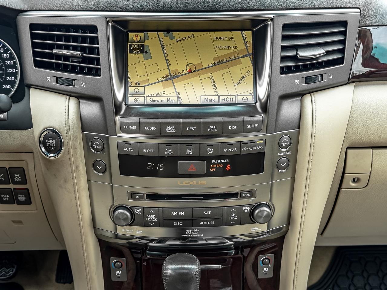 2010 Lexus LX 570 4WD | 8 PASS | NAVI | DVD | KEYLESS ENTRY | SUNROO Photo