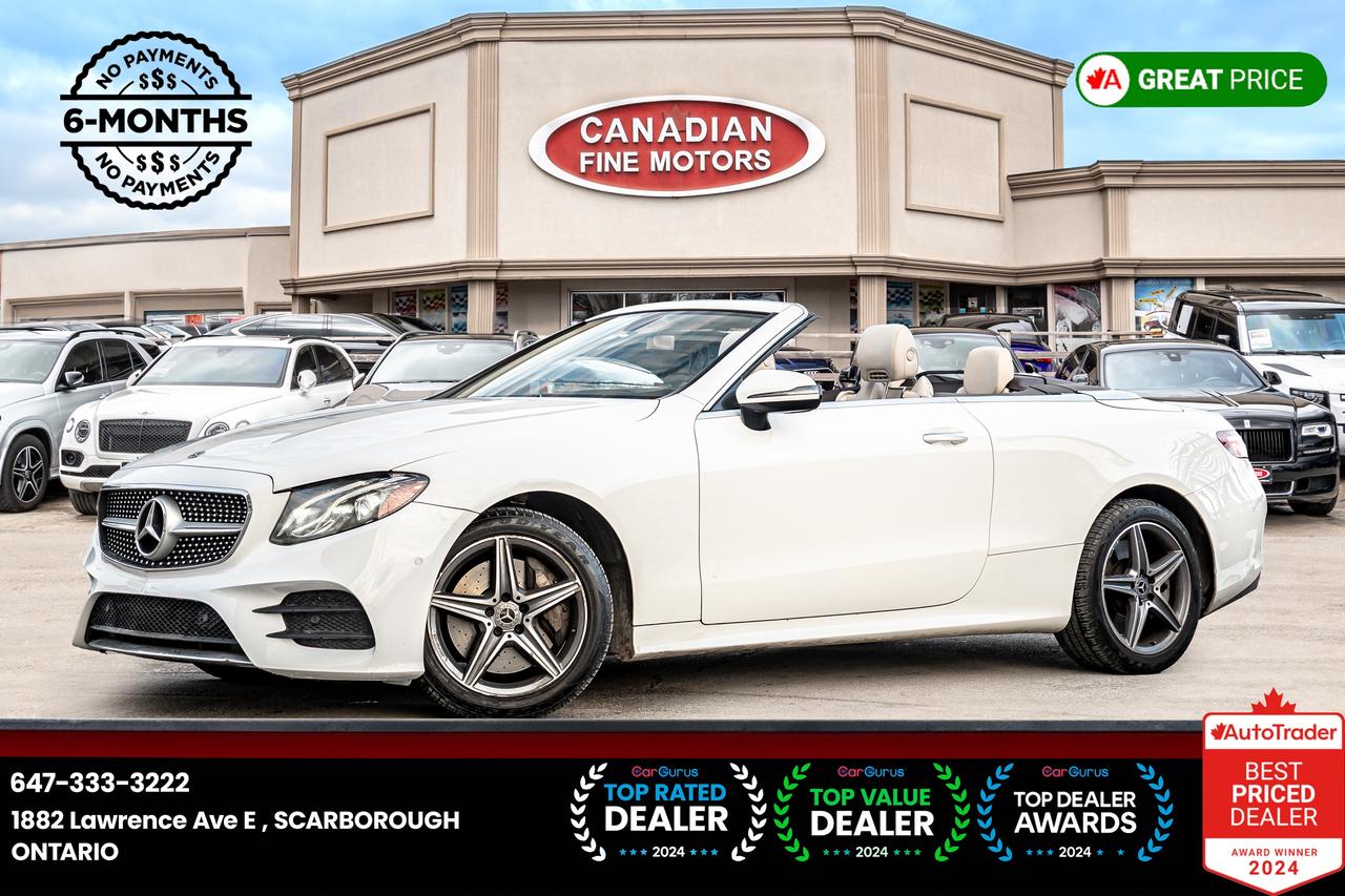 2018 Mercedes-Benz E-Class E 400 COUPE | CONVERTIBLE | AMG PKG | CLEAN CARFAX Photo0