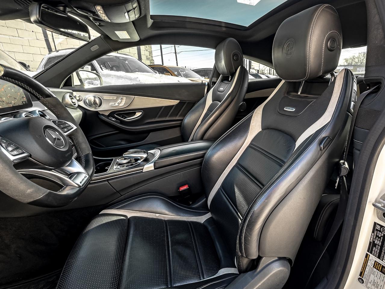 2018 Mercedes-Benz C-Class AMG C 63 S COUPE | SUNROOF | CARBON FIBER EXT | 36 Photo