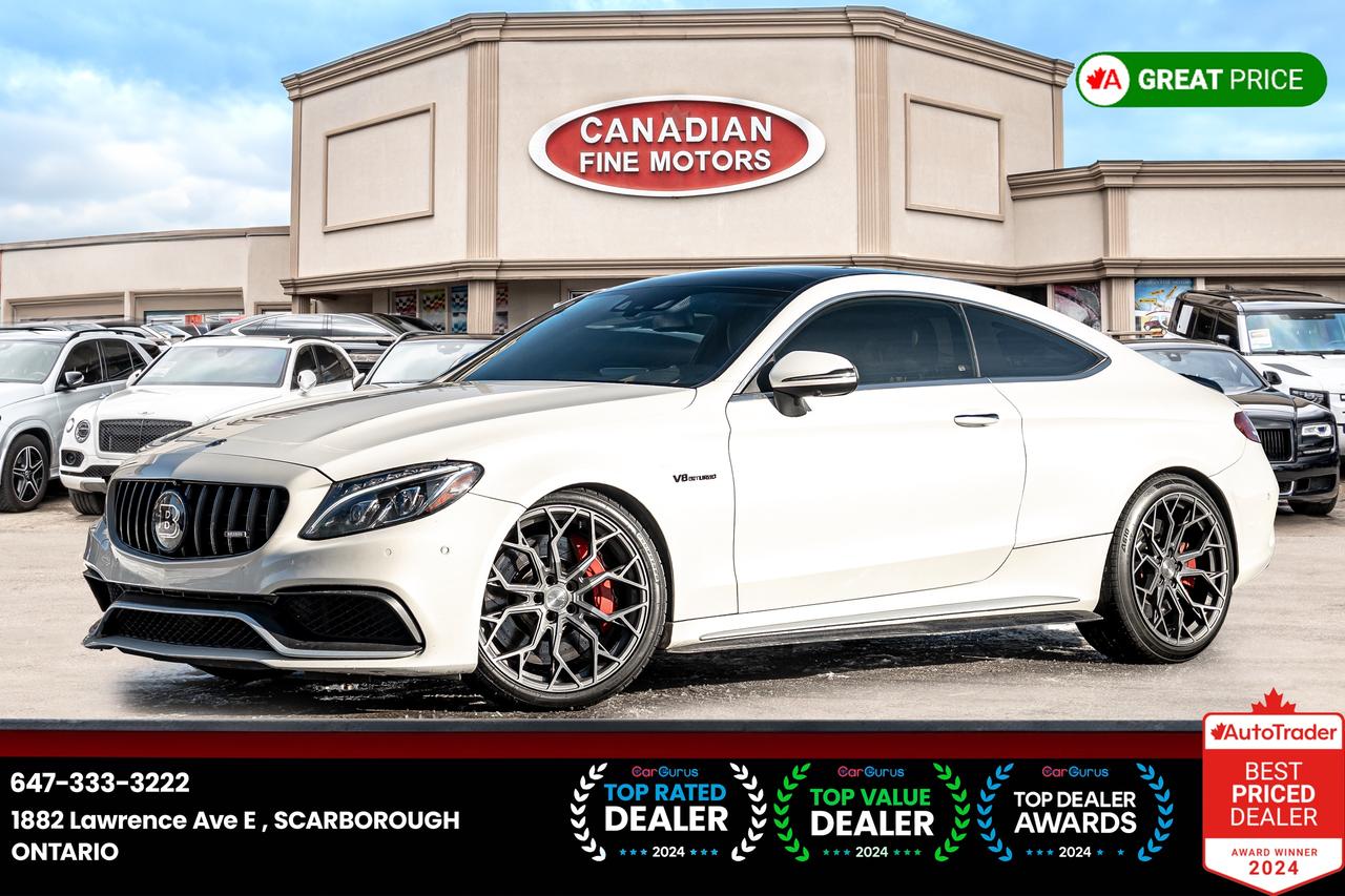 2018 Mercedes-Benz C-Class AMG C 63 S COUPE | SUNROOF | CARBON FIBER EXT | 36 Photo0