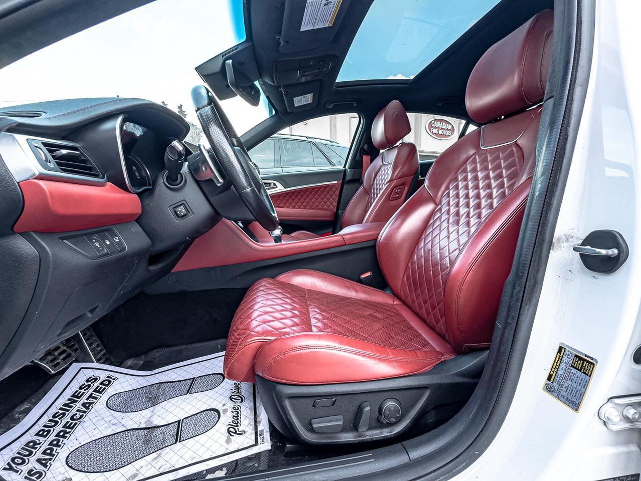 2022 Genesis G70 3.3T SPORT AWD | BSM | NAVI | SUNROOF | RED INT | Photo