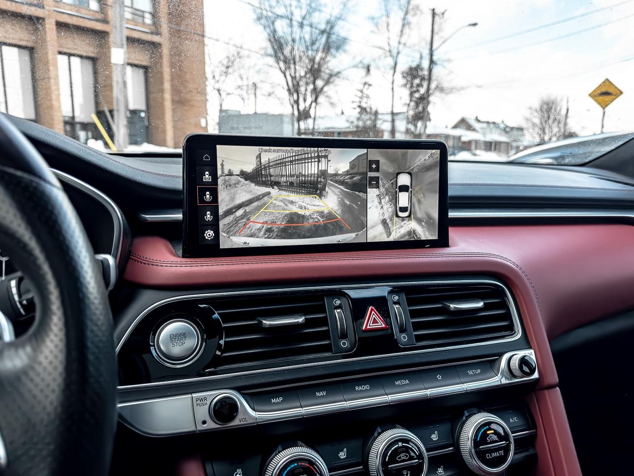 2022 Genesis G70 3.3T SPORT AWD | BSM | NAVI | SUNROOF | RED INT | Photo