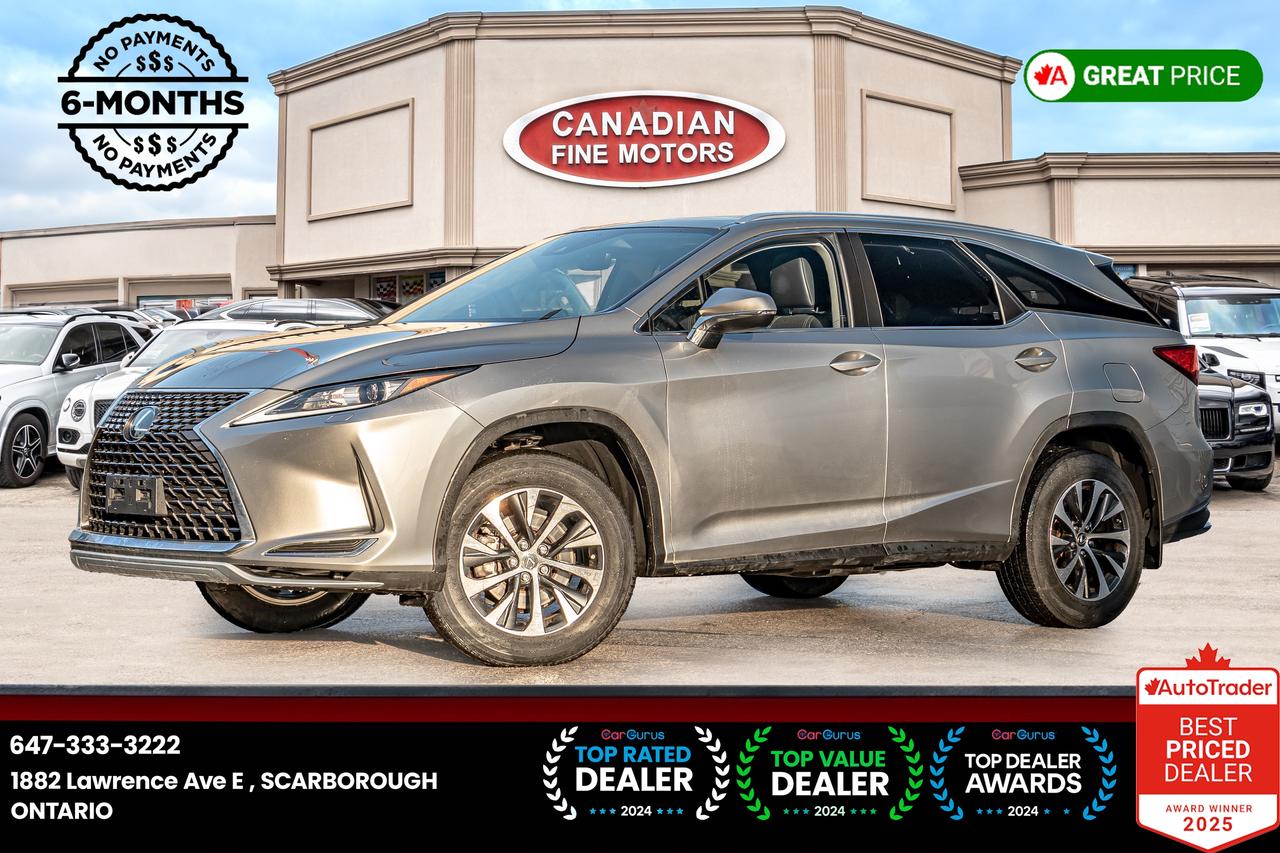 2020 Lexus RX RX 350L AWD | 7 PASS | CLEAN CARFAX | COOLED SEATS