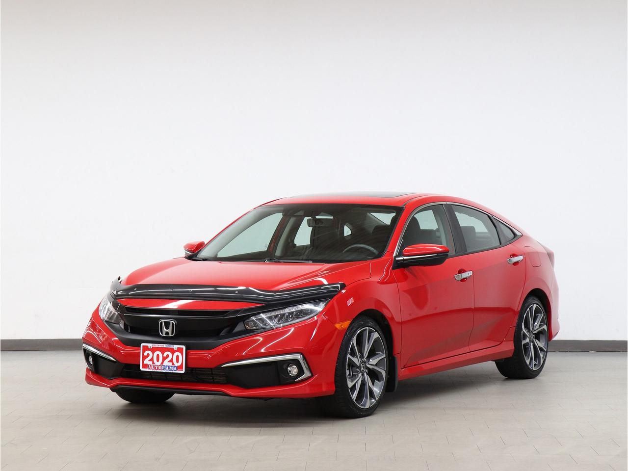 2020 Honda Civic TOURING | Nav | Leather | Sunroof | BSM | CarPlay Photo