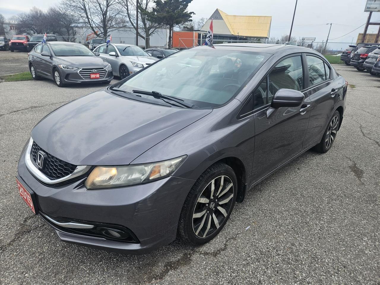 2015 Honda Civic 4dr Auto Touring Photo2