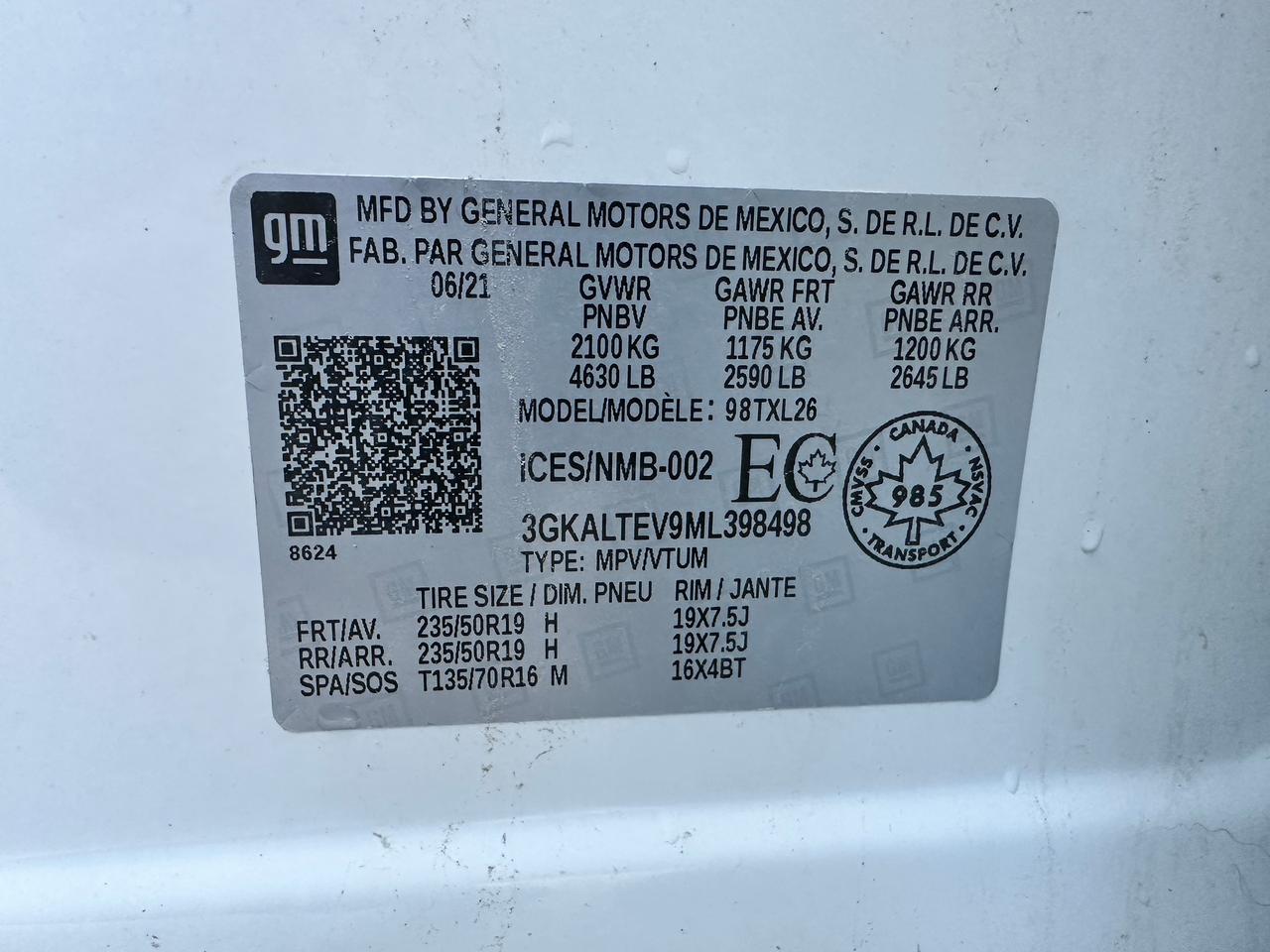 2021 GMC Terrain SLE Elevation AWD HTD-Cloth CarPlay RemStart Alloy Photo