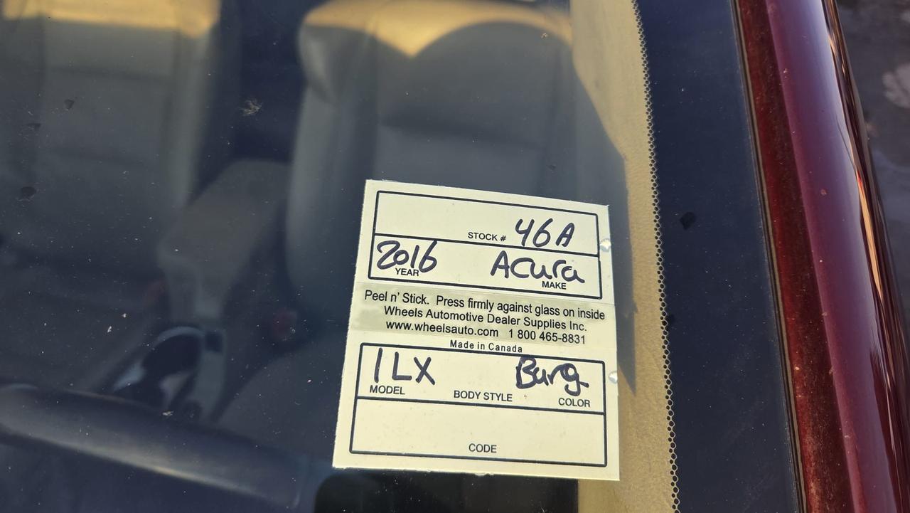 2016 Acura ILX Premium Pkg, OILED, 4 CYL, LEATHER, LOADED, CERT Photo