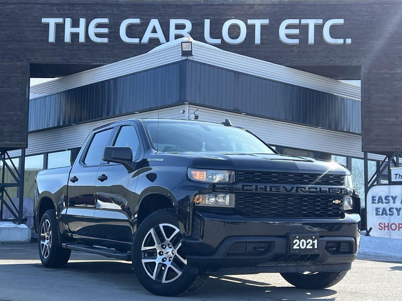 2021 Chevrolet Silverado 1500 Custom 4x4, POWER WINDOWS, CRUISE CONTROL, BACK UP CAM!! Photo0