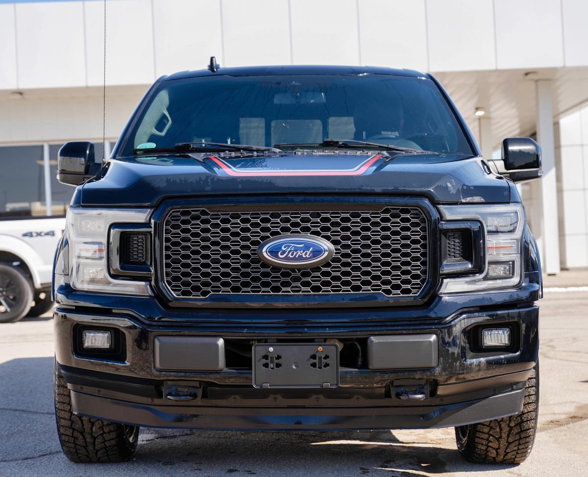 2018 Ford F-150 RED/BLACK LEATHER | SUPER CREW | TONNEAU COVER Photo