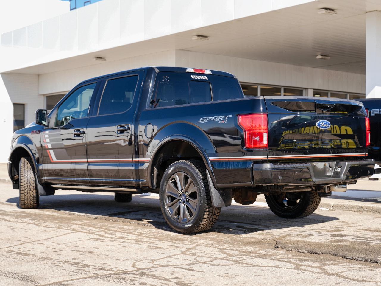 2018 Ford F-150 RED/BLACK LEATHER | SUPER CREW | TONNEAU COVER Photo2