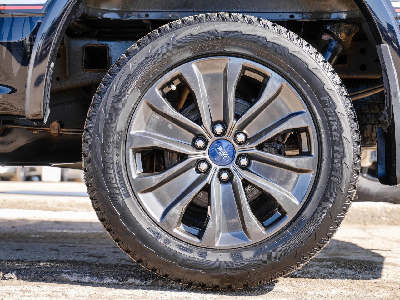 2018 Ford F-150 RED/BLACK LEATHER | SUPER CREW | TONNEAU COVER Photo