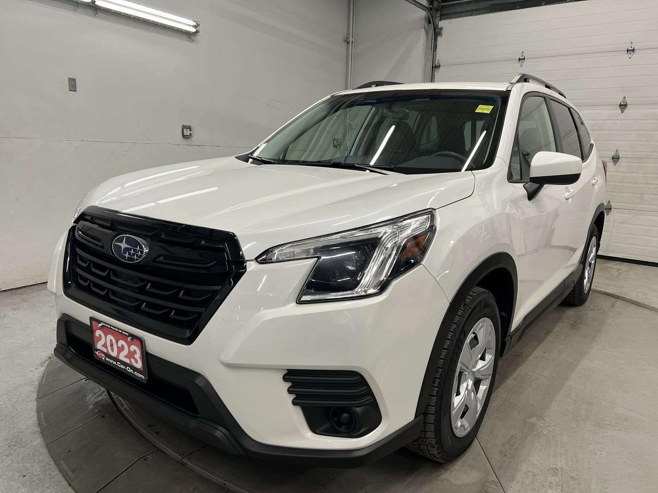 2023 Subaru Forester AWD | HTD SEATS | CARPLAY | REAR CAM | LOW KMS!! Photo0