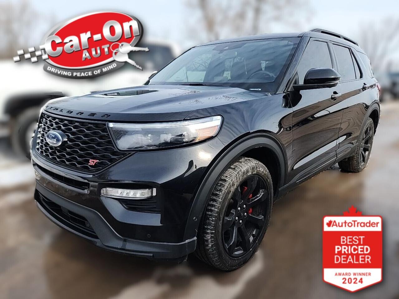 2022 Ford Explorer ST AWD | 6-PASS | HTD LEATHER | CARPLAY | ALLOYS Photo