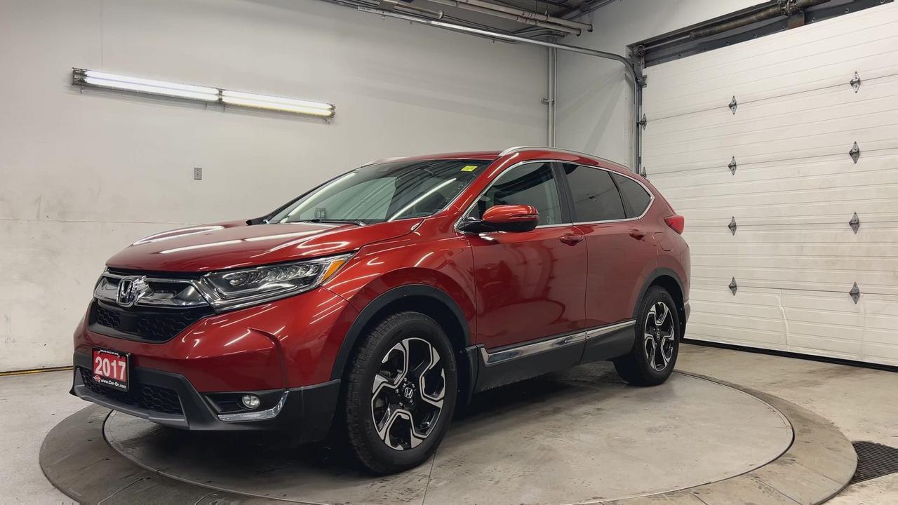 2017 Honda CR-V TOURING AWD | HTD LEATHER | PANO ROOF | CARPLAY Photo4