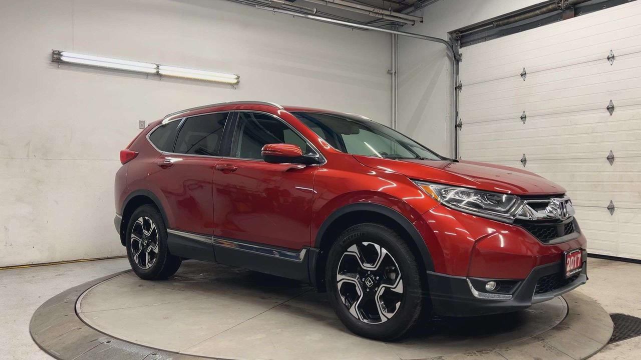 2017 Honda CR-V TOURING AWD | HTD LEATHER | PANO ROOF | CARPLAY Photo2