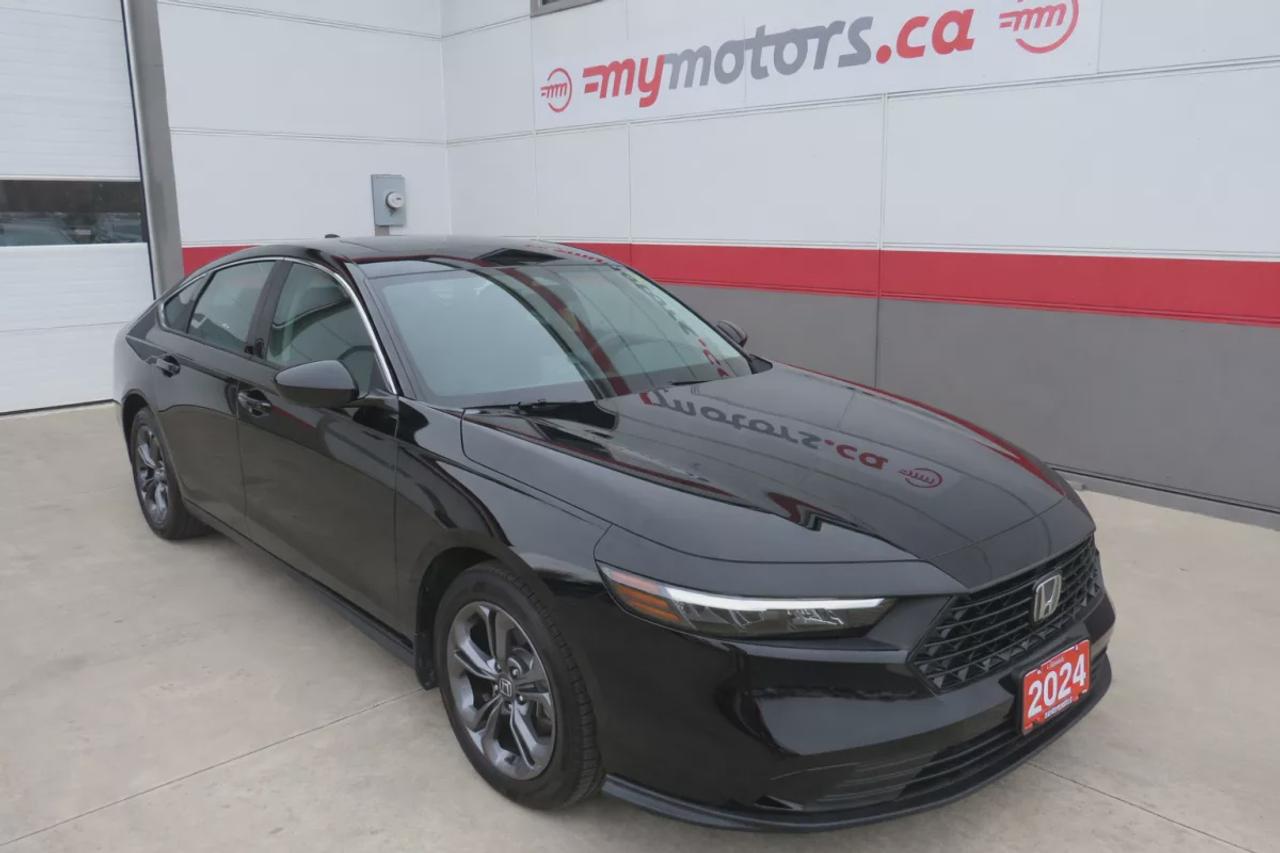 2024 Honda Accord Sedan EX  |  Very Low Km  |  Clean Title | No Accidents  |  Safety Certified  |  Alloy Rims  |  Remote Start |  Power Seats  |  Sunroof  |  Reverse Camera |  Heated Seats  |  Push Button Start  |  Digital Touchscreen  |  Digital Climate Control  |  Econ M Photo