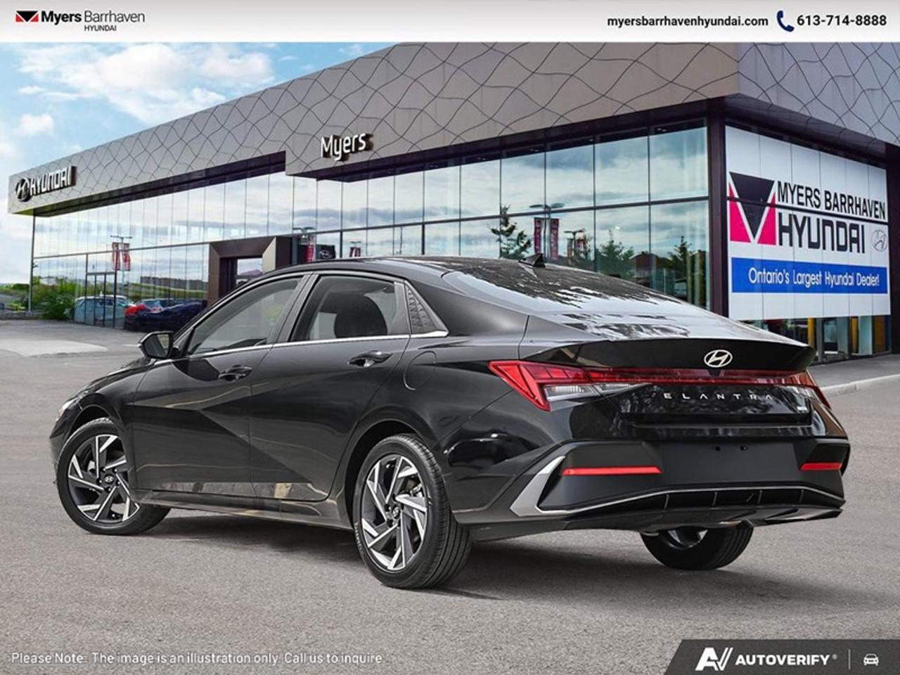 2026 Hyundai Elantra Hybrid Luxury  -  Sunroof Photo