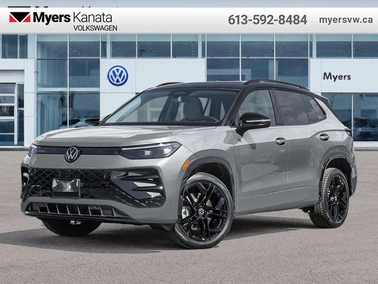<b>Sunroof,  Power Liftgate,  Wireless Charging,  Heated Seats,  Heated Steering Wheel!</b><br> <br> The 2026 Volkswagen Tiguan features advanced safety and driver-assist technologies engineered to support your journey with confidence.<br> <br>From the outside, the 2026 Volkswagen Tiguan makes a bold impression with its upright proportions, sharp body lines and modern lighting elements that reflect Volkswagens evolving design language. Inside, the cabin highlights quality materials, intuitive connectivity and seating designed to comfortably accommodate passengers and gear. With its refined look, intelligent features and Volkswagens reputation for engineering, the Tiguan delivers a well-balanced and engaging compact SUV experience.<br> <br>This Pyrite Silv Metallic SUV has an Automatic transmission and is powered by a 201HP 2.0L 4 Cylinder Engine. <br> <br> Our Tiguans trim level is Comfortline R-Line Black Edition. This trim rewards you with a dual-panel sunroof and blacked out exterior styling, along with other standard features like heated front seats with a heated steering wheel, a power liftgate for rear cargo access, adaptive cruise control, remote engine start, wireless device charging, and a 12.9-inch infotainment screen with wireless Apple CarPlay and Android Auto. Safety features also include lane keep assist with lane departure warning, collision mitigation, blind spot alert, and front and rear parking sensors. This vehicle has been upgraded with the following features: Sunroof, Power Liftgate, Wireless Charging, Heated Seats, Heated Steering Wheel, Adaptive Cruise Control, Remote Start.<br><br> <br>To apply right now for financing use this link: <a href=https://www.myersvw.ca/financing-request/ target=_blank>https://www.myersvw.ca/financing-request/</a><br> <br/><br>Call one of our experienced Sales Representatives today and book your very own test drive! Why buy from us? Move with the Myers Automotive Group since 1942! We take all trade-ins - Appraisers on site!<br> Come by and check out our fleet of 30+ used cars and trucks and 140+ new cars and trucks for sale in Kanata.  o~o